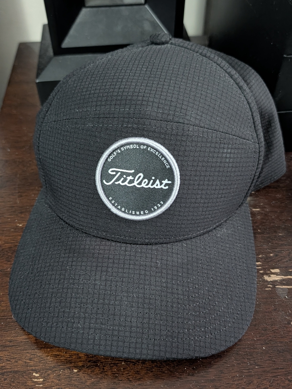 Titleist Men's Black Performance Golf Cap